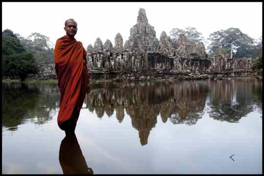 Chris Rainier; Cambodian Water Monk
