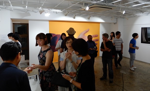 Gathering at TIP gallery