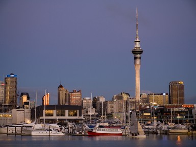 Hiroaki Hosono; Twilight time; Most beautiful time of Auckland city.
