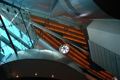  Looking up one feels like in a spaceship just about to take off...