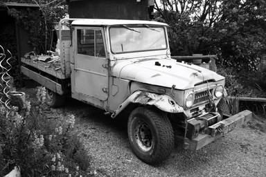 Toni Tanner; Old and Loved; Trevors farm truck could tell a few stories!