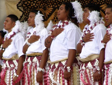 John Penney; PolyFest Tongan Display