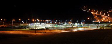  Albany bus station at night
