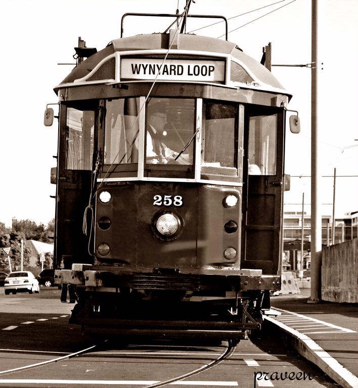 praveenkumar magudapathy; TRAM;In Auckland, old tram