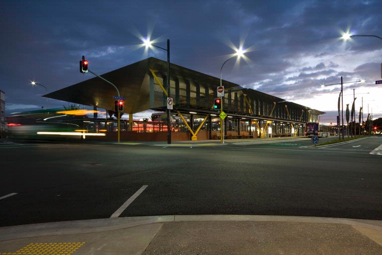 Claire Hamilton; Bus Station; New Lynn Train Bus and Station