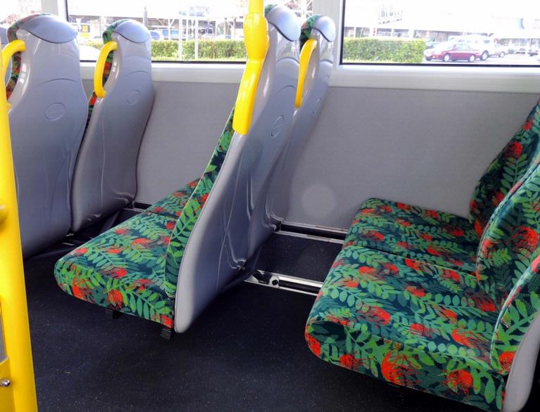 John McKillop; We have room for more!; No crowding on the 580 bus from Botany to Howick.