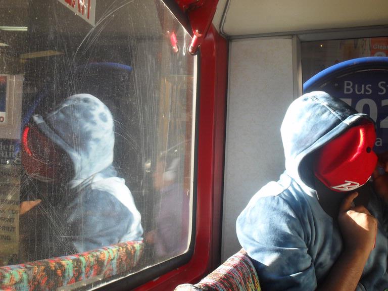 Naima Ali; Back seat Boy; Always sitting at the back of the bus, Victoria st Bus stop