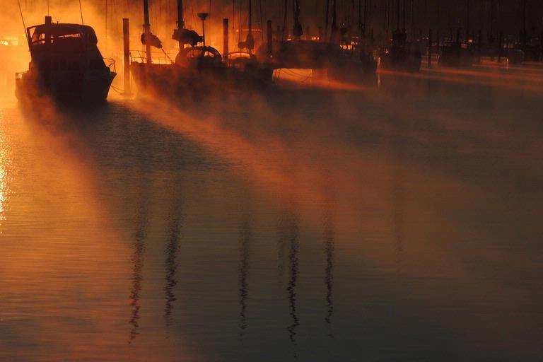 John McKillop; Sunrise on the Tamaki River