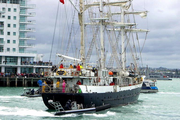 Stuart Weekes;Lord Nelson coming to Berth;Tall Ships festival Labour Weekend