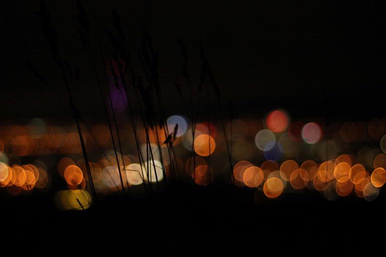Dhruv Kalra; Auckland Lights; Taken from Mt Eden, a bokeh of Auckland city lights (including the Sky Tower)
