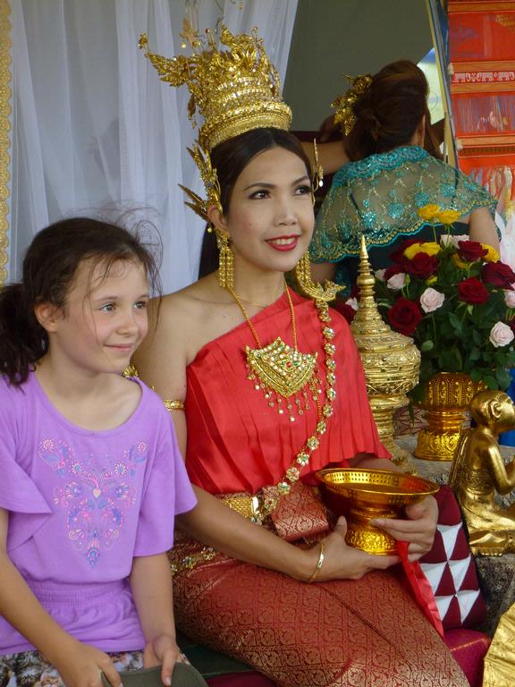 Helen wong; Thai Lady and girl; Mt Roskill Festival