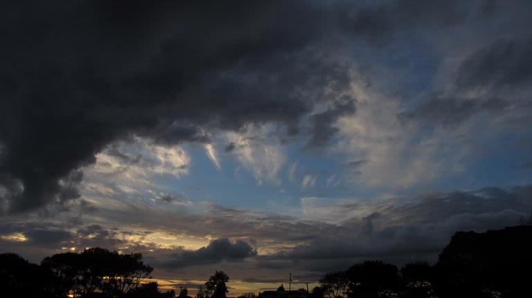 elizabeth anderson; Storm skies over Avondale