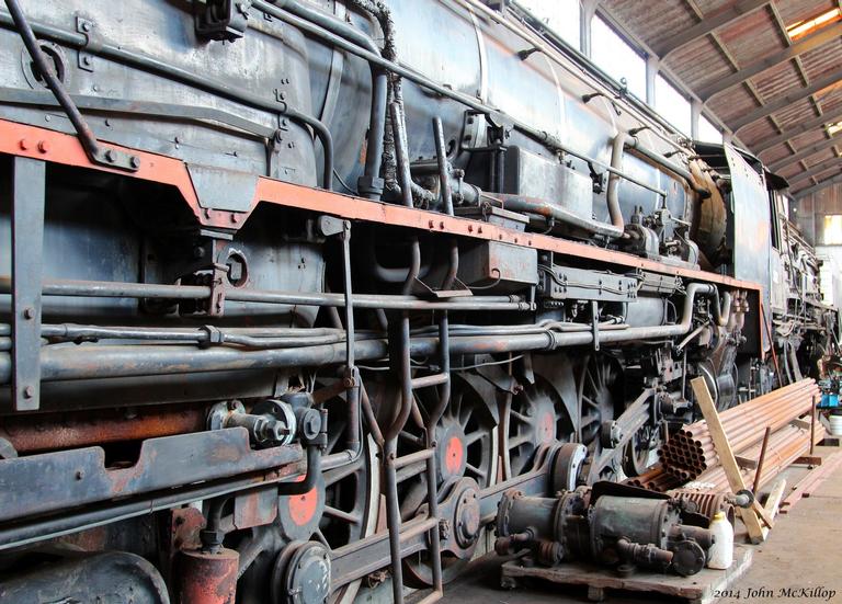 John McKillop; Steam Power; South African Class 25NC locomotive at Mainline Steam in Parnell.