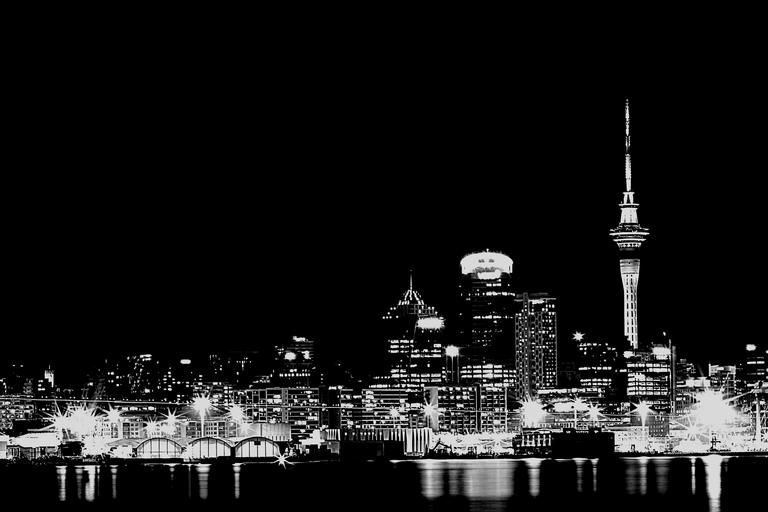 Dhruv Kalra;Auckland City;HDR+Black&White+Long Exposure