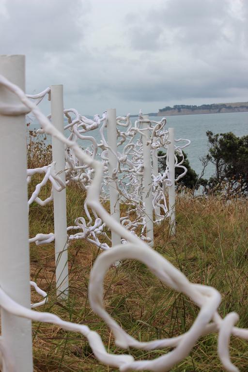 Leigh Burrell; The knot not and the not now by Audrey Boyle; Waiheke Headland Sculpture on the Gulf