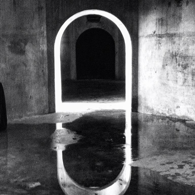 Michael Nel; Gateway; Taken inside the silo at Wynyard Quarter at the recent Photography festival