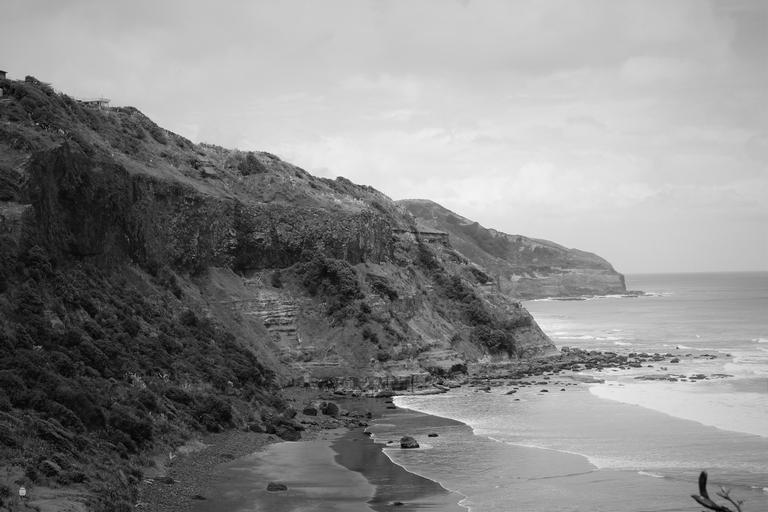 Fabrizio Miranda; Coast of Muriwai; Headlands to the South of Muriwai.