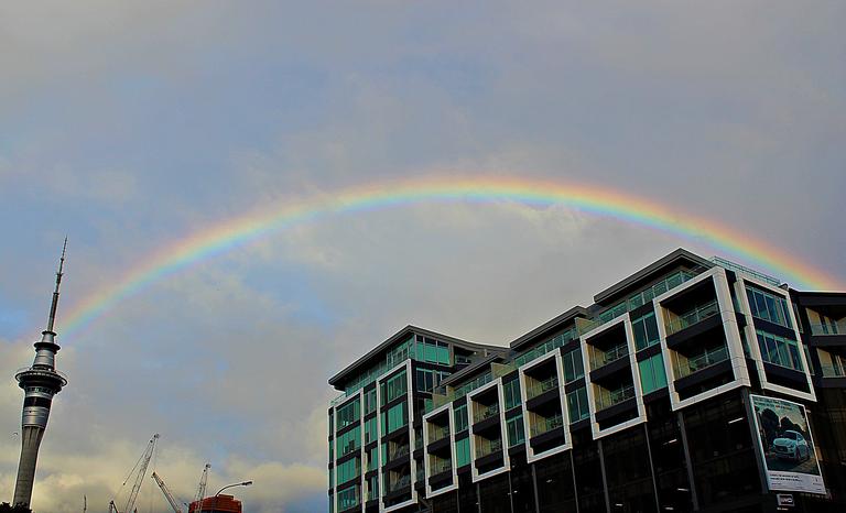 Alistair Robertson;Somewhere Over The Rainbow ;taken by Victoria Park