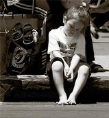 Chrysler Menchavez; Fed Up; taken @ the Santa Parade. Girl is bored and hot from waiting.