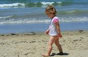 Suzette; Sand between the toes; Taken at Milford Beach on Auckland's North Shore