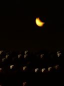 Katyanne Topping; Emphasis on the Moon; I love the way that this photo appears to show movements of light, and three moons