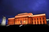 Dusan; Auckland's museum; taken in auckland after 8.30pm