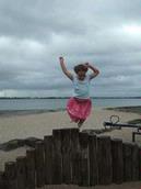 Elena Styles; Jump; Hillsborough playground, Auckland