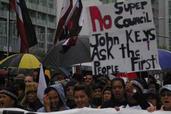 Kevin Mansell; The March; Hikoi May 2009