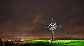 Daniel Worthington; Mt Roskill; Taken on a rainy and windy night from the top of Mt Roskill