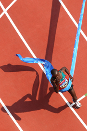 Phil Walter; Sammy Wanjiru of Kenya Getty Images