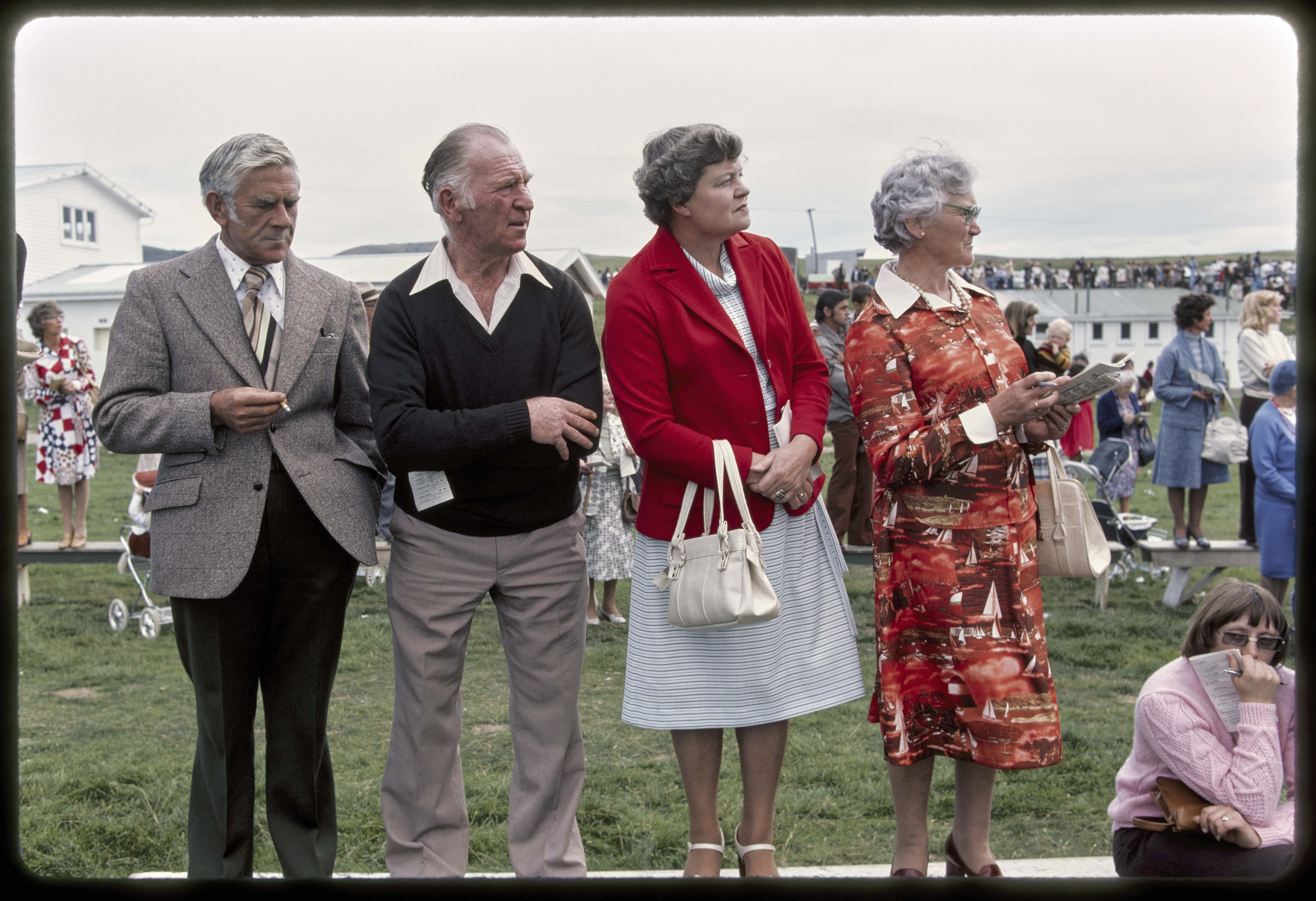 Robin Morrison. 1979. Autumn race meeting, Beaumont. Auckland Museum. © Robin Morrison Estate