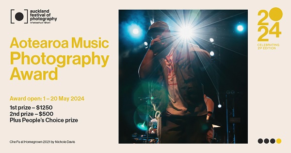2024 Aotearoa Music Photo Award promo