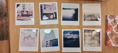 Hannah Rose Arnold; Kowhai Residency polaroids