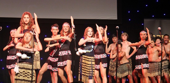 Henry Ren He; Kapa Haka performance 2012