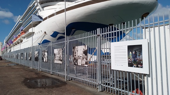 Ans Westra; Queens Wharf Fence Exhibition