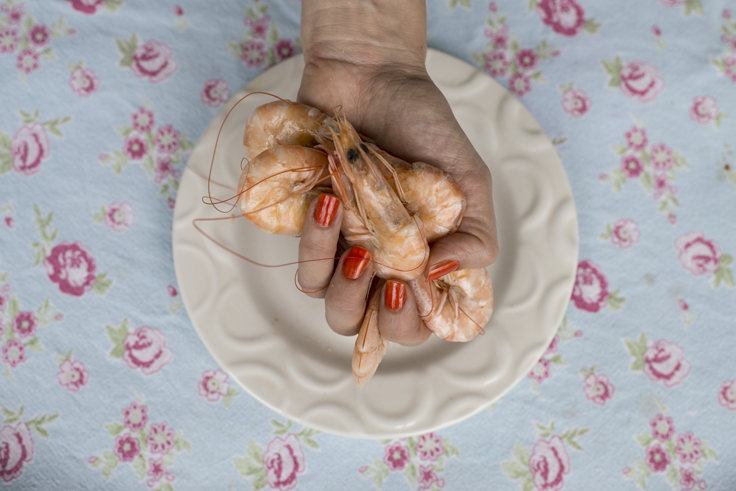 Elisabetta Zavoli; Shrimp hand