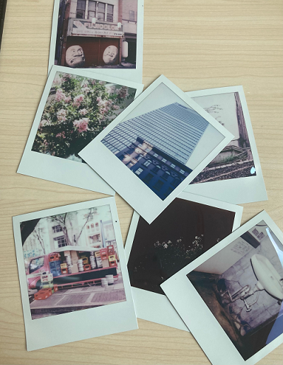 Hannah Arnold; Polaroids Tokyo