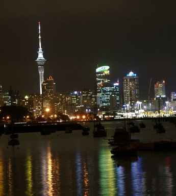 Dianne Gilroy; Around the Bay; Taken from Okahu Bay, Tamaki Drive 17th January 2007