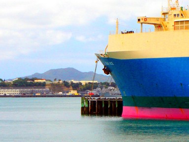 Samantha Smith; Ships Harbour; Big ship with big volcano