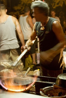 Bryan Lowe; Fusion; Pacific Style seafood at the lantern Festival March 2007