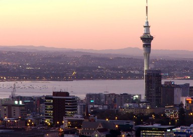 May Lee Weernink; Pink Harbour; View from Mt Eden