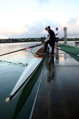 Tina Frantzen; calm before the row