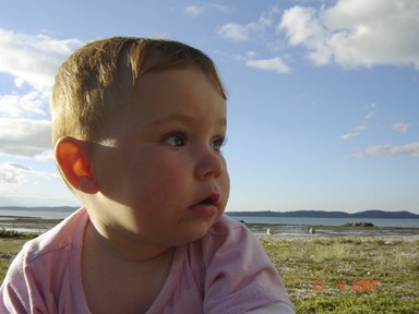 Matt Moule; At Omana beach in early May