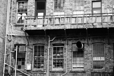  Rear of Queen Street buildings