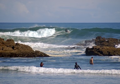 Ashley Hopkins; Surfing the Big Ones at Bethels