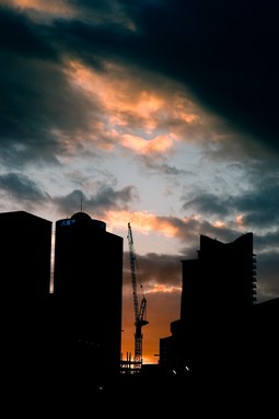 Edmund Payne; Crane, Somewhere along Quay Street