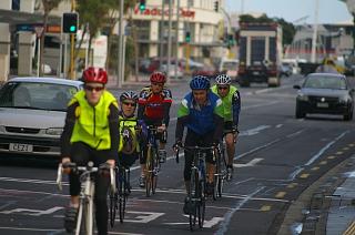 Kevin Mansell; Quay St cyclists