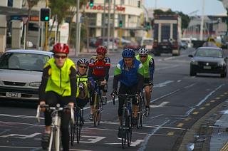 Kevin Mansell; Quay St cyclists