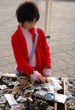 Fergus Clark; Lovely Jewels; Aotea Markets. Cold Winter Day.