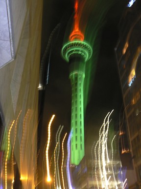 Paul Kearney; Sky Tower Shake; on Wyndham St